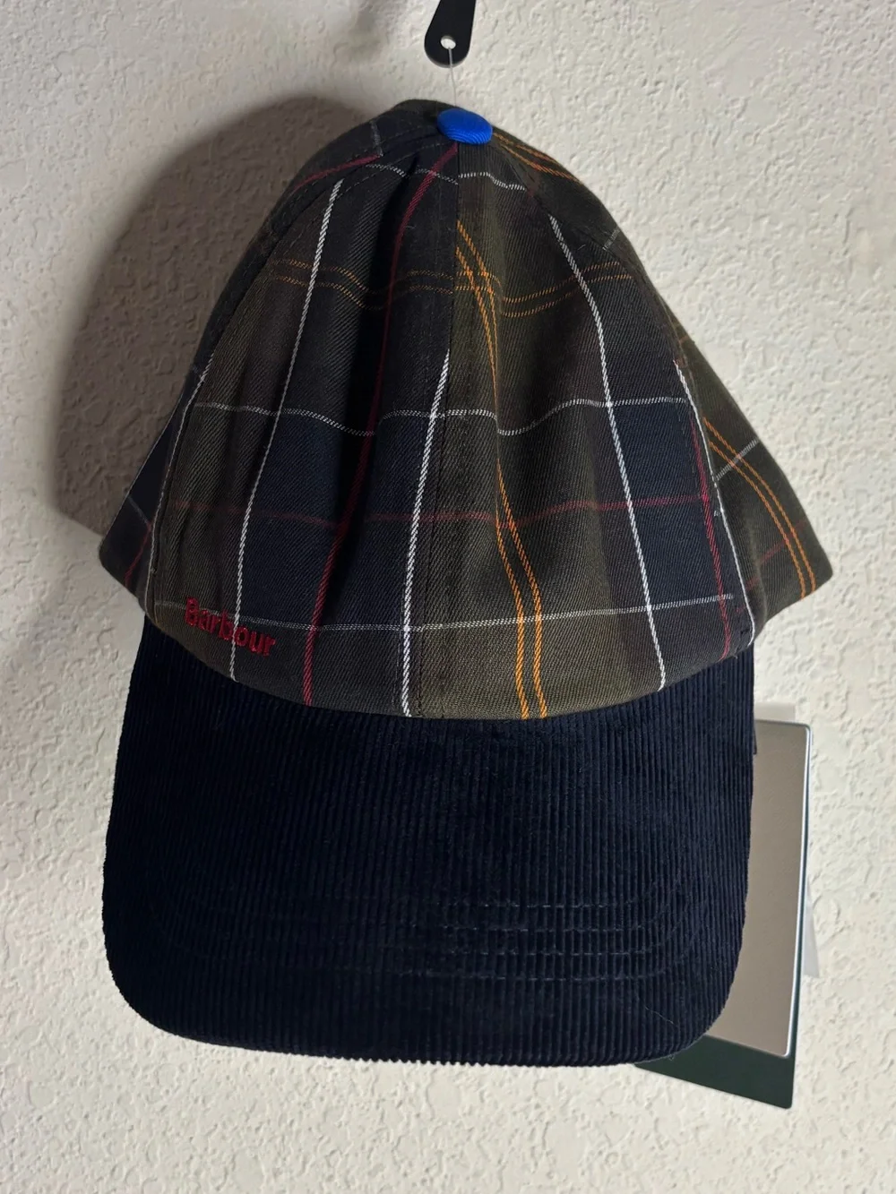 Barbour X Paul Smith Loves Barbour Baseball Cap plaid/corduroy